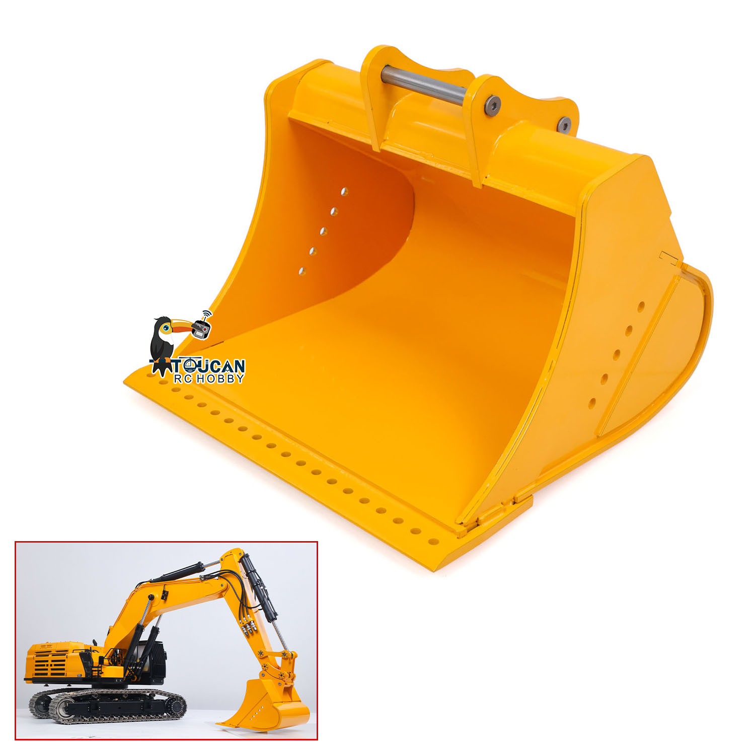 Rc Hobby Grade Excavator - Металлический ковш-грейфер (запчасть) для радиоуправляемых гусеничных