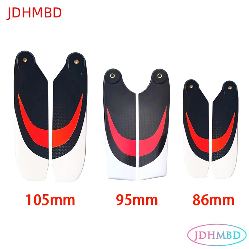 Rc Helicopter Hobby Grade - JDHMBD Высококачественные хвостовые лопасти из углеродного