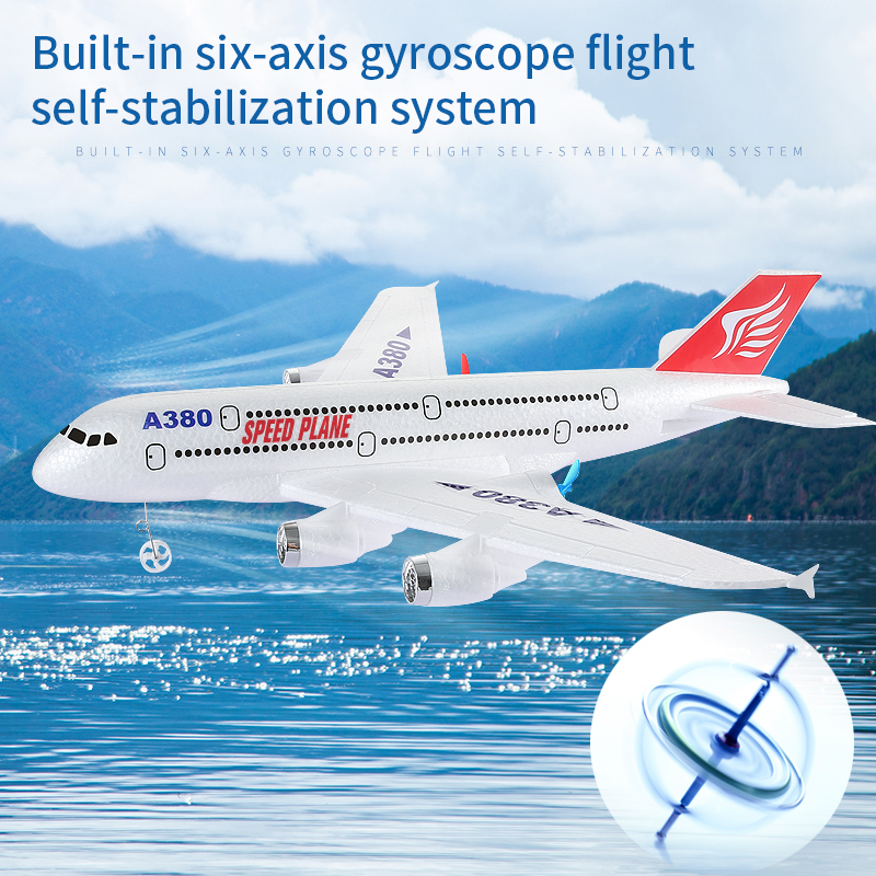 Rc Hobby Plane - Радиоуправляемый самолет Airbus A380 2,4G с