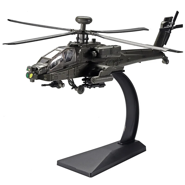 Rc Helicopter Hobby Grade - Модель вертолета Апачи из сплава под
