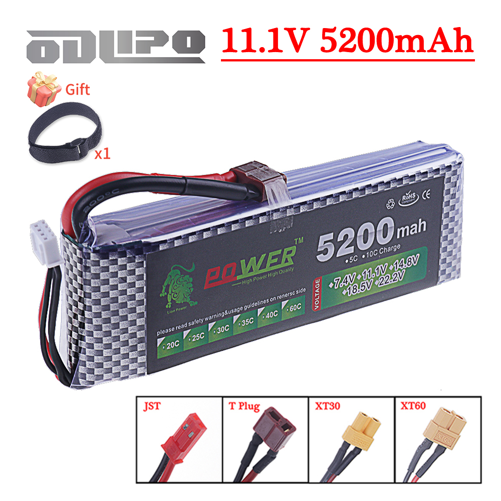 Rc Hobby Airplanes - 3S Lipo аккумулятор 11,1 В 5200