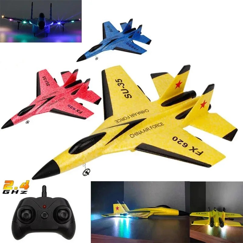 Rc Hobby Plane - SU35 RC Самолет FX620 FX820 2.4G
