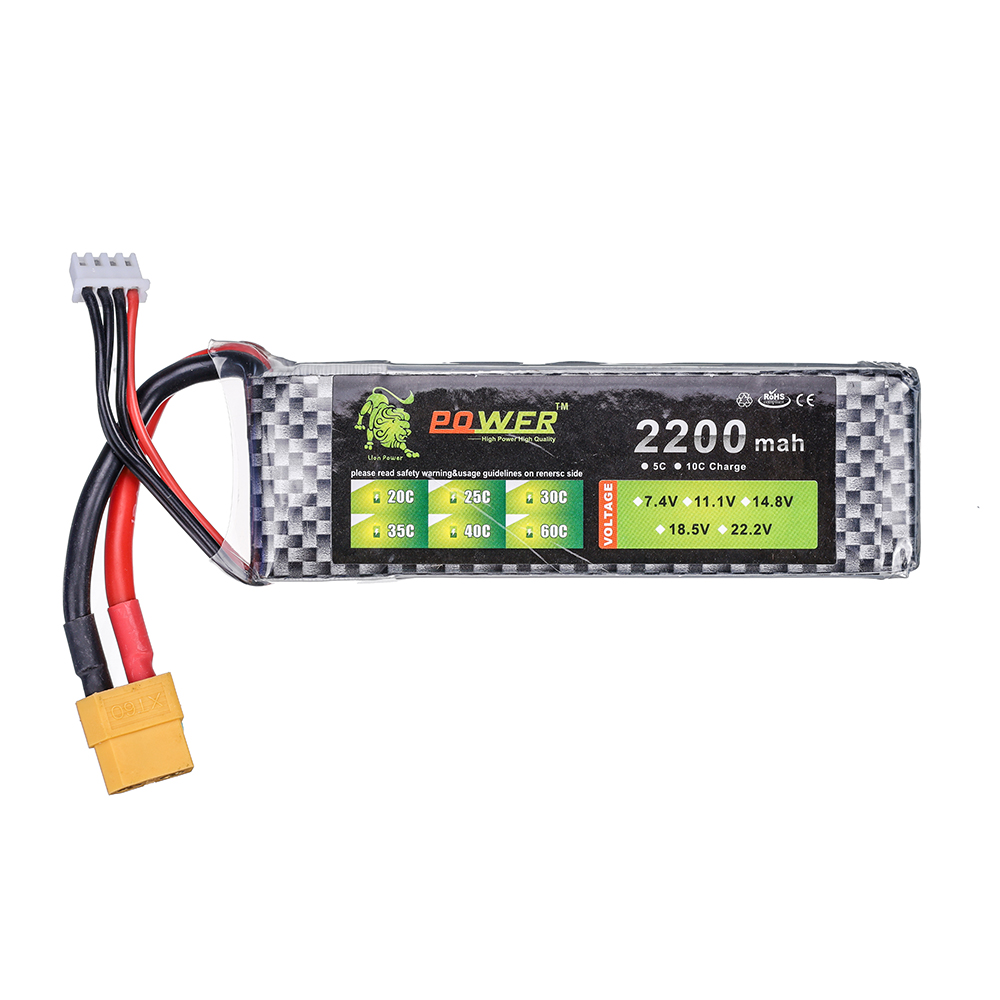Аккумулятор LiPo 3S 11.1В 2200 – обзор и цена Rc Hobby Airplanes