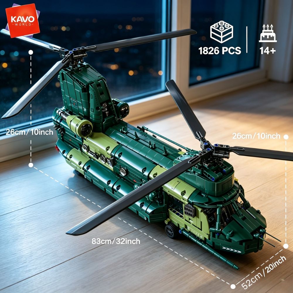Конструктор KAVOWORLD 1826 дет – обзор и цена Rc Helicopter Hobby Grade